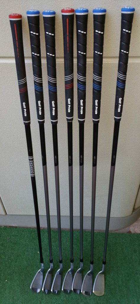 Mizuno single store length irons