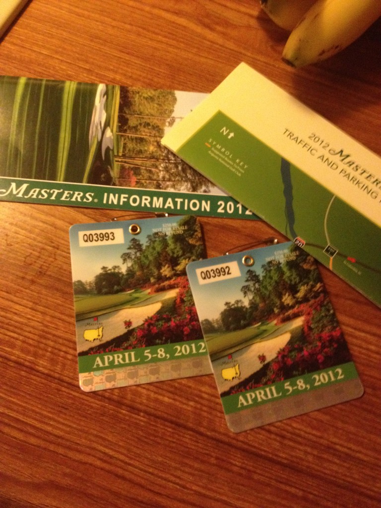 Masters-Tickets