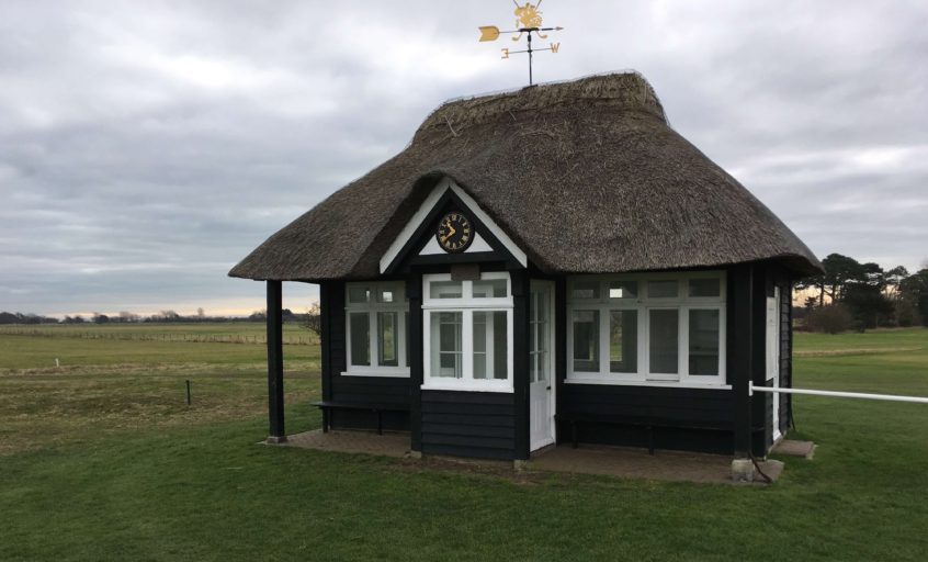 Royal St George's starter's hut